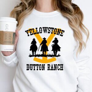 Yellowstone Dutton Ranch Logo Western Country Sweatshirt 81